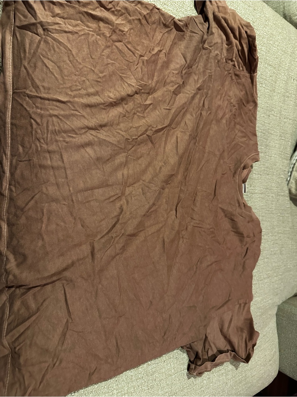 Old Navy Brown Short-Sleeve Women's Top